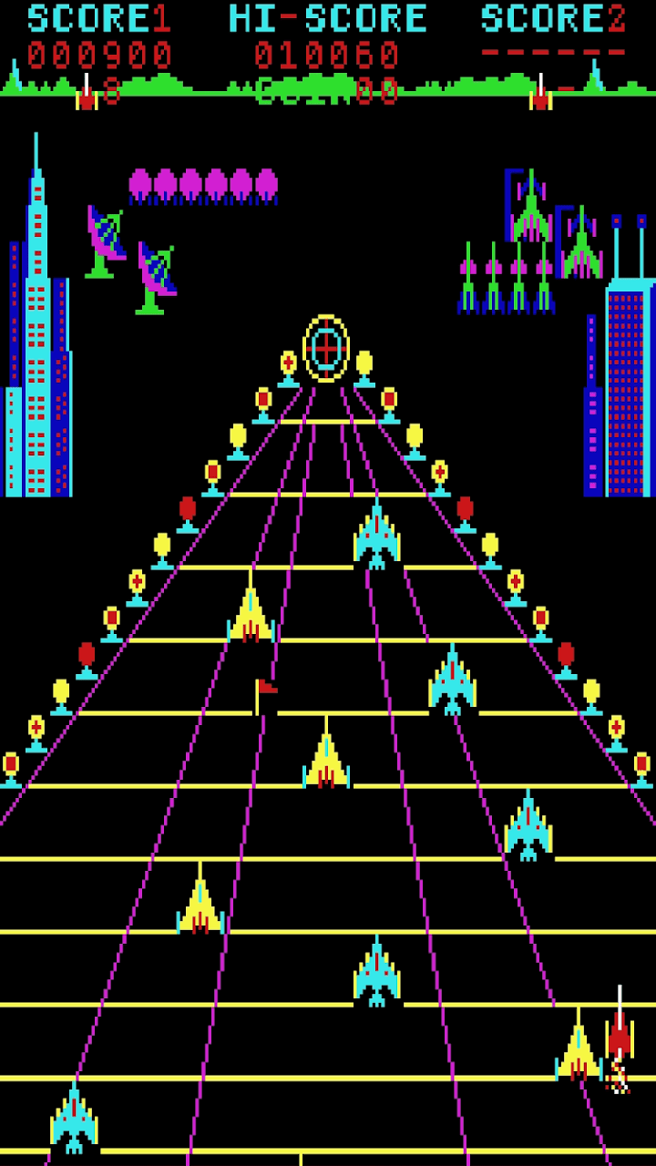 Retro Pleiades Arcade screenshot