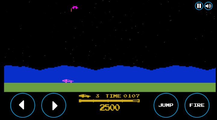 Moon Patrol Run screenshot