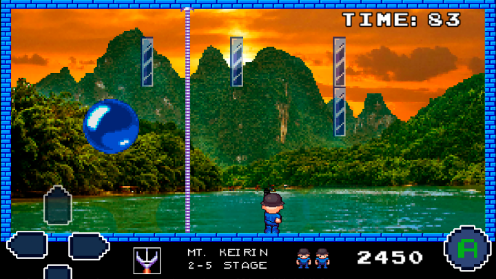 pang arcade screenshot