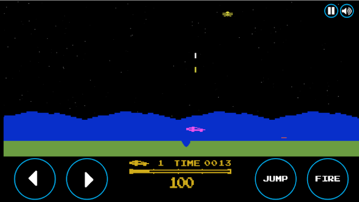 Moon Patrol Run screenshot